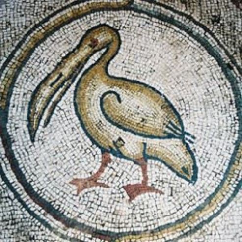 “Птичья мозаика” в кесарийской вилле