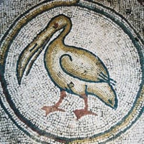 “Bird Mosaic” In The Caesarea Villa