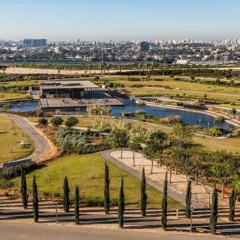 Le parc Ariel Sharon