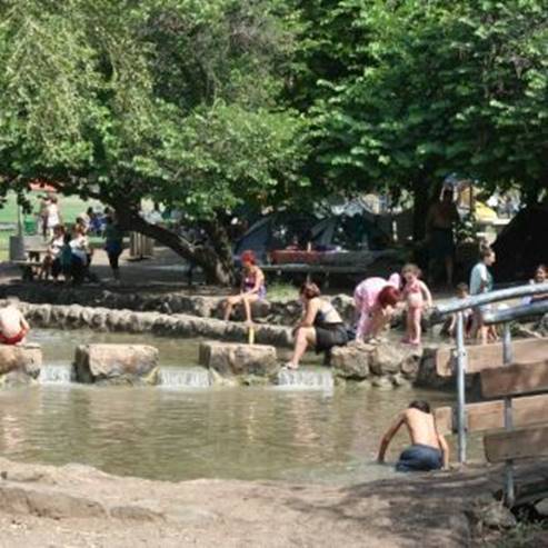 Parc situé sur la rive sud du Jourdain