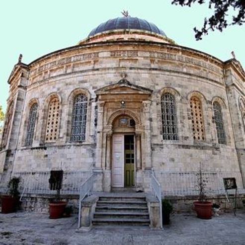 A Igreja Etíope no centro de Jerusalém