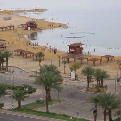 Playa separada Mar Muerto