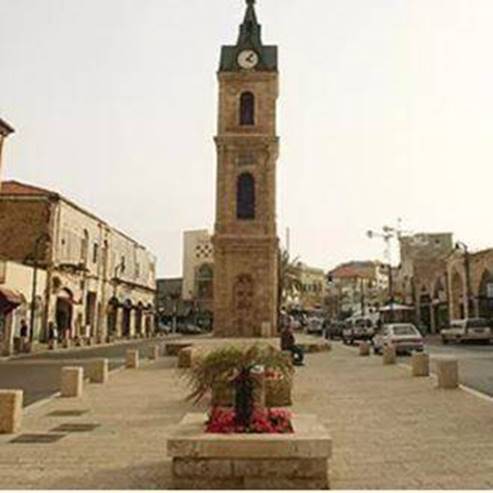 La tour de l'horloge de Jaffa