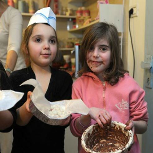 Backen und Spaß haben