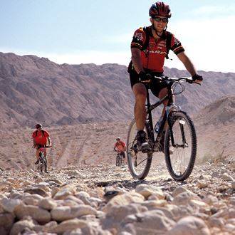 Bicycle tour in Ramon crater