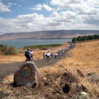Велопрогулка к Галилейскому морю