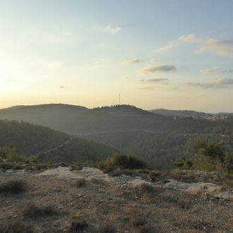 מסלול אופניים בהר איתן 