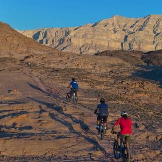 Bicycle trails (single track) for experienced riders at Timna Park